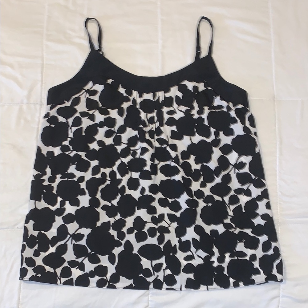 NY&Co - XS Black and White Floral Women's Top